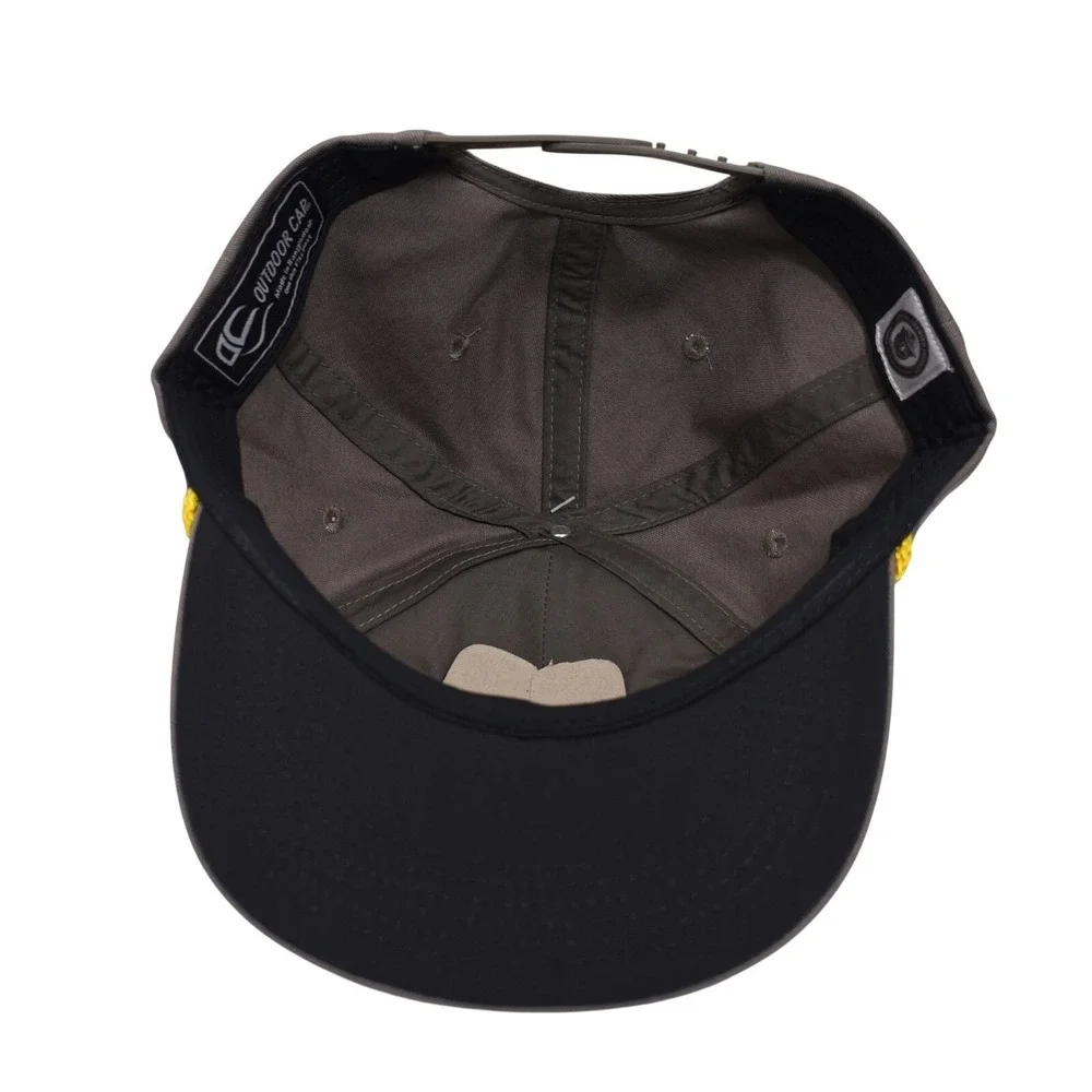 Smokey The Bear Only You Can Prevent‎ Forest Fires Rope Snapback Hat Cap Brown